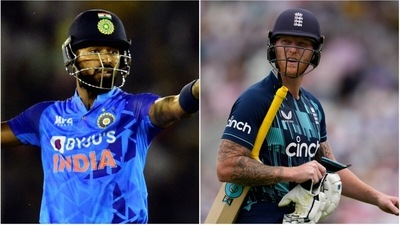 Hardik Pandya; Ben Stokes (AP) Hardik Pandya; Ben Stokes (AP)