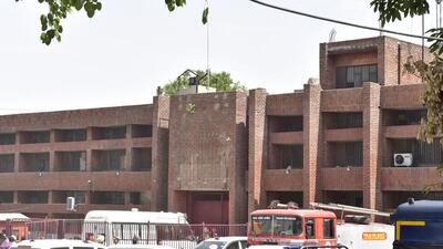 Three FIRs lodged; cops trying to find out how they got the phones inside the jail premises (HT File)