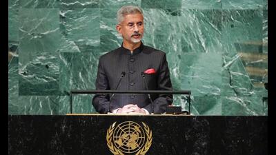 External affairs minister S Jaishankar. (ANI) External affairs minister S Jaishankar. (ANI)