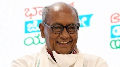 Congress leader Digvijaya Singh. (ANI Photo)