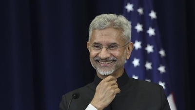 Foreign minister S Jaishankar. Foreign minister S Jaishankar.