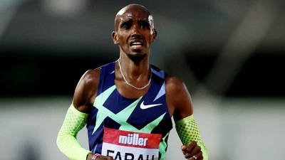 Britain's Mo Farah&nbsp; (Action Images via Reuters)