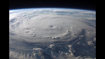 The video shared by Nasa shows how Hurricane Ian looks like from space. (Representational Image/ Pexels) The video shared by Nasa shows how Hurricane Ian looks like from space. (Representational Image/ Pexels)