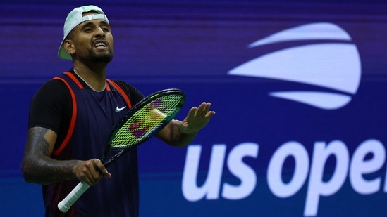 &nbsp;Australia's Nick Kyrgios&nbsp;(REUTERS)