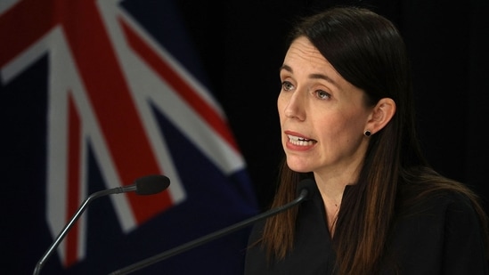 New Zealand: New Zealand's Prime Minister Jacinda Ardern speaks during a press conference.(AFP)