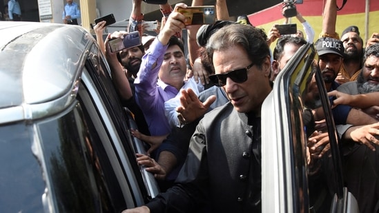 Pakistan's former Prime Minister Imran Khan.(Reuters)