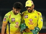 Shardul Thakur with MS Dhoni Shardul Thakur with MS Dhoni