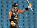 Manipal Tigers' Mohammad Kaif in action during the Legends League Cricket T20 match (PTI) Manipal Tigers' Mohammad Kaif in action during the Legends League Cricket T20 match (PTI)