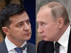 Ukraine's President Volodymyr Zelensky and Russian President Vladimir Putin. Ukraine's President Volodymyr Zelensky and Russian President Vladimir Putin.