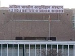 AIIMS Delhi has barred security staff to have food, refreshments while on duty. (Mohd Zakir/HT file photo) AIIMS Delhi has barred security staff to have food, refreshments while on duty. (Mohd Zakir/HT file photo)