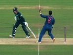 Deepti Sharma ran Charlotte Dean out for backing up too far at the non-striker's end Deepti Sharma ran Charlotte Dean out for backing up too far at the non-striker's end