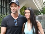 Hrithik Roshan and Saba Azad in Mumbai. (Varindra Chawla)(Varindra Chawla) Hrithik Roshan and Saba Azad in Mumbai. (Varindra Chawla)(Varindra Chawla)