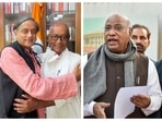 BJP drew a common thread among Shashi Tharoor, Digvijaya Singh and Mallikarjun Kharge in its latest jibe at Congress election. BJP drew a common thread among Shashi Tharoor, Digvijaya Singh and Mallikarjun Kharge in its latest jibe at Congress election.