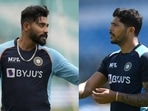 Mohammed Siraj and Umesh Yadav made a spectacle out of the optional net session(AP/Getty) Mohammed Siraj and Umesh Yadav made a spectacle out of the optional net session(AP/Getty)