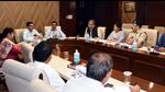 A team from the external affairs ministry met state and district administration officials at the PWD Guest House in Civil Lines on Friday to discuss the matter. (HT Photo) A team from the external affairs ministry met state and district administration officials at the PWD Guest House in Civil Lines on Friday to discuss the matter. (HT Photo)