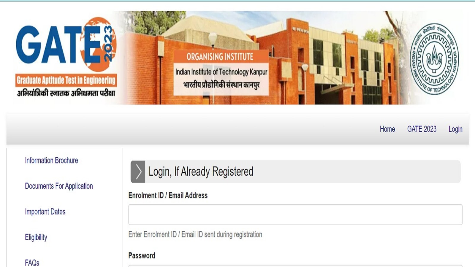 GATE 2023: Last date today to apply at gate.iitk.ac.in, direct ...