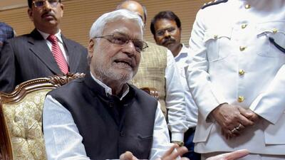 Rajasthan assembly speaker C P Joshi in Jaipur. (PTI)