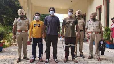 Police have identified the source and the route taken by those who brought the arms to the state. (HT photo)