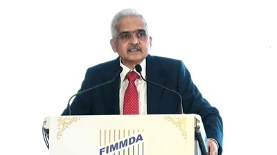 RBI Governor Shaktikanta Das at an event earlier this month. (ANI)
