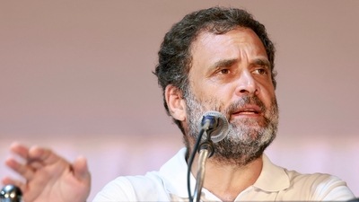A fake video of Rahul Gandhi went viral with a fake claim that the Congress leader refused to perform aarti. A fake video of Rahul Gandhi went viral with a fake claim that the Congress leader refused to perform aarti. 