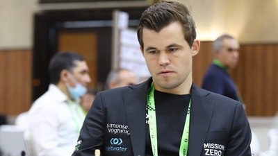 World champion Magnus Carlsen has put allegations that American player Hans Niemann had cheated. (PTI)