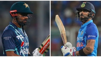 Babar Azam can rewrite history by equalling Virat Kohli's batting record (AP ) Babar Azam can rewrite history by equalling Virat Kohli's batting record (AP )