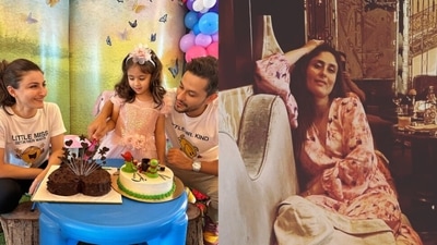 Kareena Kapoor wants Inaaya Naumi Kemmu's birthday cake. Kareena Kapoor wants Inaaya Naumi Kemmu's birthday cake.
