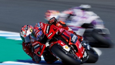 Ducati Lenovo's Jack Miller during the Japanese Grand Prix (REUTERS)