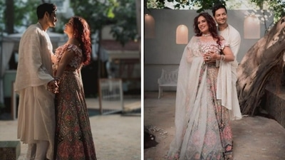 Richa Chadha and Ali Fazal from their outdoor photoshoot of mehendi celebrations. Richa Chadha and Ali Fazal from their outdoor photoshoot of mehendi celebrations. 