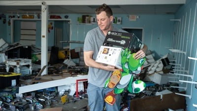 Some of the damage to coastal towns, including Fort Myers Beach, was "indescribable," added DeSantis, who surveyed the affected areas from the air on Thursday. (Getty Images via AFP) Some of the damage to coastal towns, including Fort Myers Beach, was "indescribable," added DeSantis, who surveyed the affected areas from the air on Thursday. (Getty Images via AFP)