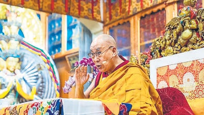 “It is also a fact that the issue of reincarnation of the Dalai Lama continues to be discussed within our community and without as well. Therefore, The Kashag felt the need to present this position paper for everyone’s information,” states the document. The CTA reiterated its stand that “no government or any individual has the right to interfere in the matter of reincarnation of the Dalai Lama. (ANI File Photo) “It is also a fact that the issue of reincarnation of the Dalai Lama continues to be discussed within our community and without as well. Therefore, The Kashag felt the need to present this position paper for everyone’s information,” states the document. The CTA reiterated its stand that “no government or any individual has the right to interfere in the matter of reincarnation of the Dalai Lama. (ANI File Photo)