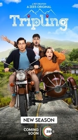 First look poster for Tripling season 3. First look poster for Tripling season 3.