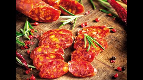Spanish chorizo (which may now use chilli) is mostly mild and the chilli component has been upped only over the last few decades Spanish chorizo (which may now use chilli) is mostly mild and the chilli component has been upped only over the last few decades