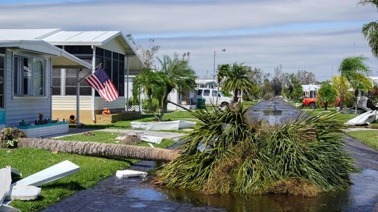 Earlier on Thursday, President Joe Biden warned Ian could prove to be the deadliest hurricane in Florida history, saying preliminary reports suggested a "substantial" loss of life.(AFP)
