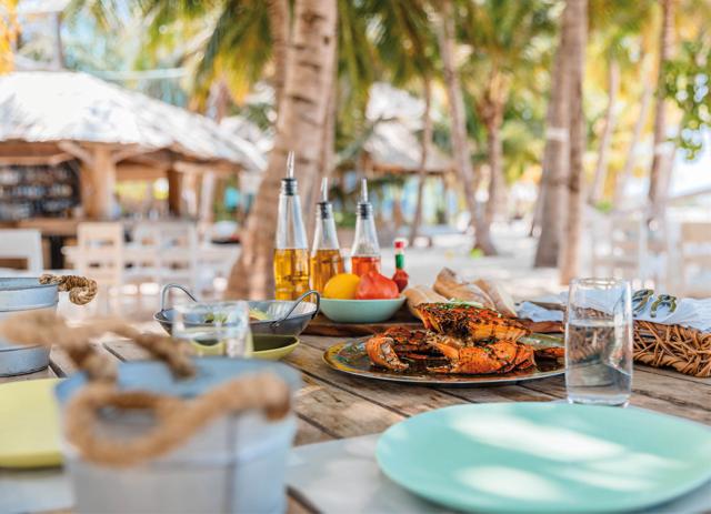 Once you’ve visited Soneva Soul, the wellness complex at Soneva Jani, head over to the crab shack to nourish your body
