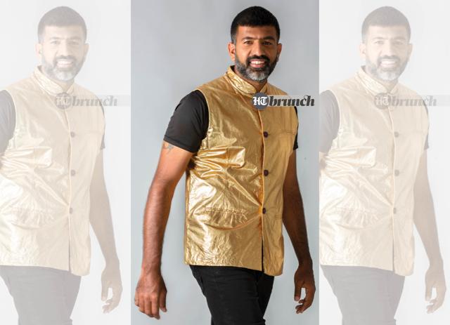 Rohan says, “The one thing I would change [about bengaluru] is having restaurants open till later!”; Jamdhani outfit by Bibi Russell; Sandals by Birkenstock (Asha Thadani)