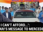 ‘EVEN I CAN’T AFFORD…’: GADKARI’S MESSAGE TO MERCEDES