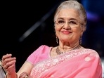 Veteran actor Asha Parekh recalled heroes were frightened of her. (PTI Photo) Veteran actor Asha Parekh recalled heroes were frightened of her. (PTI Photo)