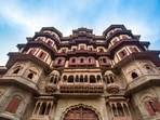 The Holkar Palace of Indore. The Holkar Palace of Indore. 