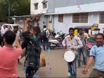 Screengrab from the video.(ANI) Screengrab from the video.(ANI)