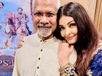 Aishwarya Rai posted a few candid pictures with Ponniyin Selvan I director Mani Ratnam on Instagram. Aishwarya Rai posted a few candid pictures with Ponniyin Selvan I director Mani Ratnam on Instagram. 