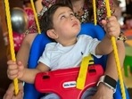 Jehangir Ali Khan at cousin Inaaya Kemmu's birthday party. Jehangir Ali Khan at cousin Inaaya Kemmu's birthday party.