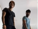 Ishaan Khatter and Shahid Kapoor danced together to a Michael Jackson song. Ishaan Khatter and Shahid Kapoor danced together to a Michael Jackson song. 