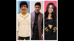 Dr Palash Sen, Shaan and Nikhita Gandhi Dr Palash Sen, Shaan and Nikhita Gandhi