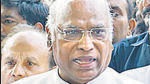 New Delhi, Sep 30 (ANI): Senior Congress leader and Leader of Opposition in Rajya Sabha Mallikarjun Kharge addresses the media after filing his nomination for the post of the party's President, as party leader Deepender Singh Hooda looks on, in New Delhi on Friday. (ANI Photo) (Deepender S Hooda Twitter) New Delhi, Sep 30 (ANI): Senior Congress leader and Leader of Opposition in Rajya Sabha Mallikarjun Kharge addresses the media after filing his nomination for the post of the party's President, as party leader Deepender Singh Hooda looks on, in New Delhi on Friday. (ANI Photo) (Deepender S Hooda Twitter)