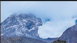 An avalanche occurred in Kedar Peak area of the Chorabari glacial lake region, around 6-7 kilometres away from Kedarnath shrine (HT Photo) An avalanche occurred in Kedar Peak area of the Chorabari glacial lake region, around 6-7 kilometres away from Kedarnath shrine (HT Photo)