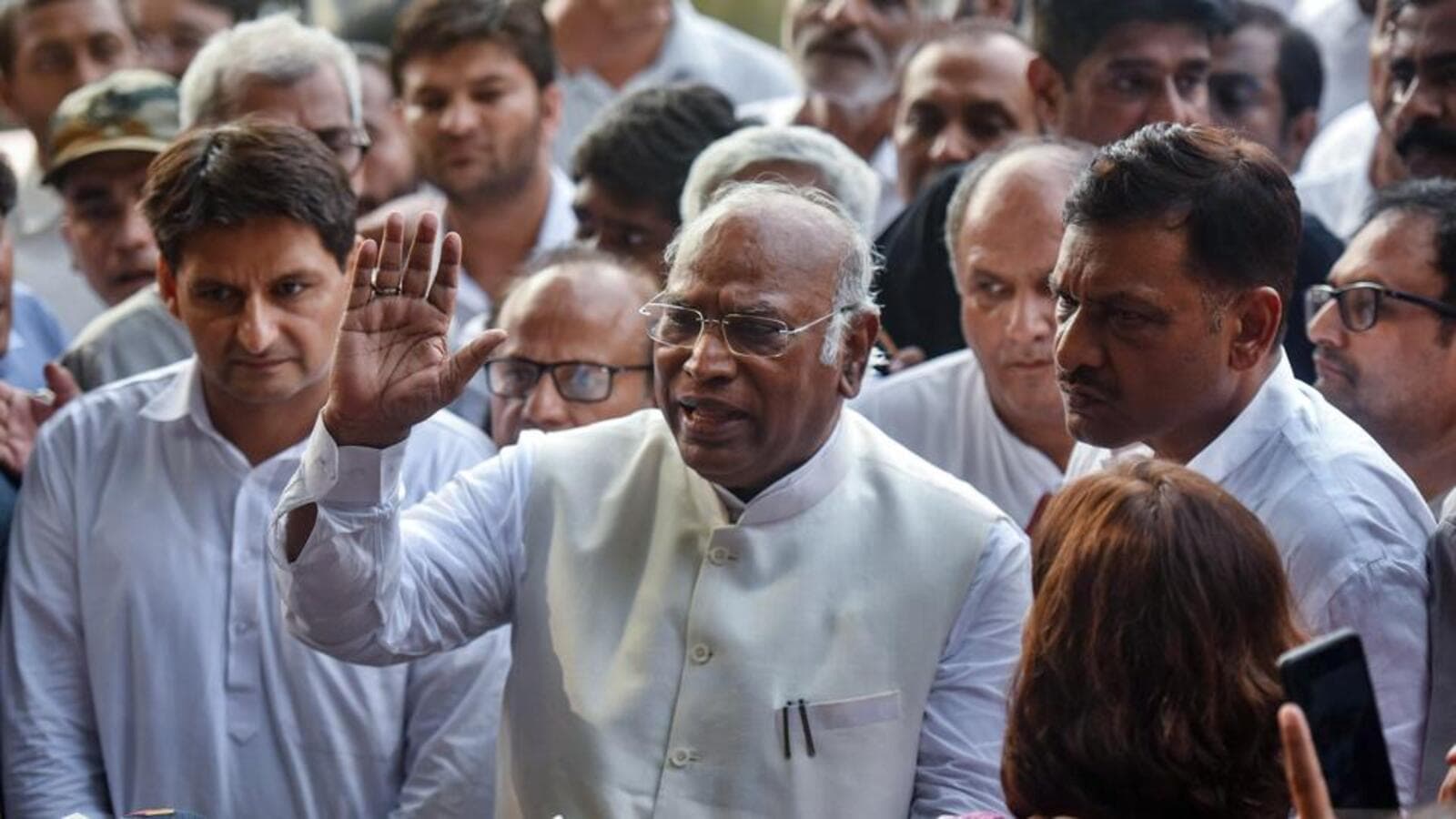 Mallikarjun Kharge resigns as leader of Opposition in Rajya Sabha