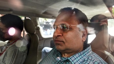 Delhi minister Satyendar Jain. (Sanchit Khanna/HT Archive) Delhi minister Satyendar Jain. (Sanchit Khanna/HT Archive)