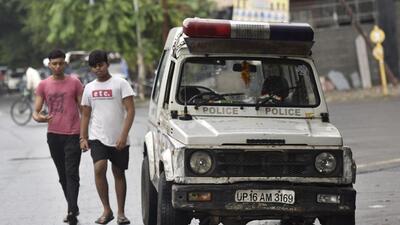 GB Nagar police currently have 397 vehicles in its fleet. (Sunil Ghosh/HT Photo) GB Nagar police currently have 397 vehicles in its fleet. (Sunil Ghosh/HT Photo)