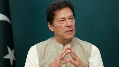 According to local media reports, the arrest warrant is related to a case filed on August 20 against PTI Chief Imran Khan for threatening Additional District and Sessions Judge Zeba Chaudhry. (File Photo) (REUTERS)